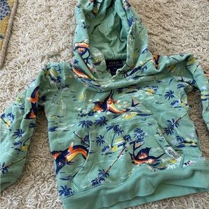 Fish hoodie sweatshirt